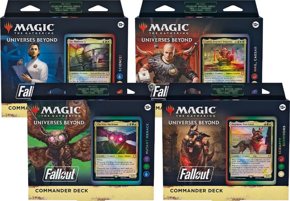 Magic: The Gathering - Fallout Commander Deck Case