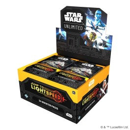 Star Wars: Unlimited - Jump to Lightspeed Booster Box Case (6 Boxes)