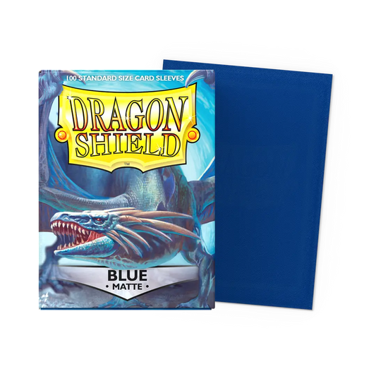 Dragon Shield: Blue - Matte Sleeves - Standard Size