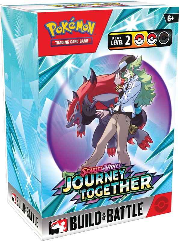 Pokemon: Journey Together Build and Battle Box Display (10 Boxes)