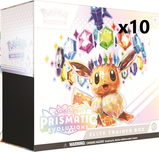 Pokemon: Prismatic Evolutions Elite Trainer Box Case