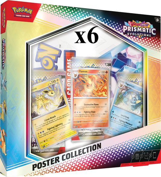 Pokemon: Prismatic Evolutions Poster Collection Case